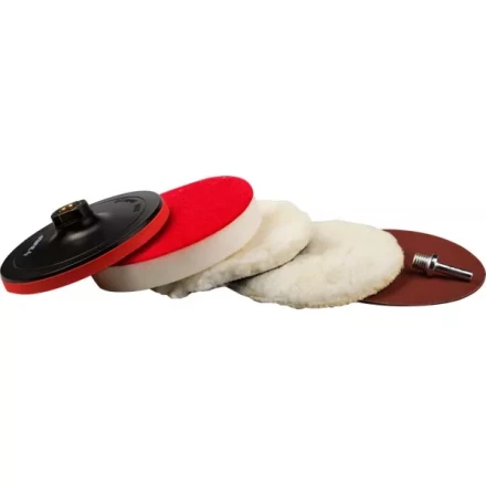 Набор ЗУБР "ЭКСПЕРТ" насадки полировальные для дрели/УШМ, 180мм, 7шт 3591-180-H7 купить в Надыме