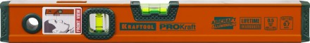 Уровень KRAFTOOL алюминиевый, 2 глазка, 40см 34721-040_z01 купить в Надыме