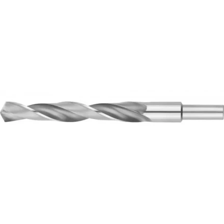 Сверло ЗУБР "МАСТЕР" по металлу с цилиндрическим хвостовиком, сталь Р6М5, винтовой прокат, D 18.0мм, L-191/130мм 4-29621-191-18 купить в Надыме