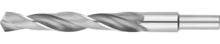 Сверло ЗУБР "МАСТЕР" по металлу с цилиндрическим хвостовиком, сталь Р6М5, винтовой прокат, D 18.0мм, L-191/130мм 4-29621-191-18 купить в Надыме