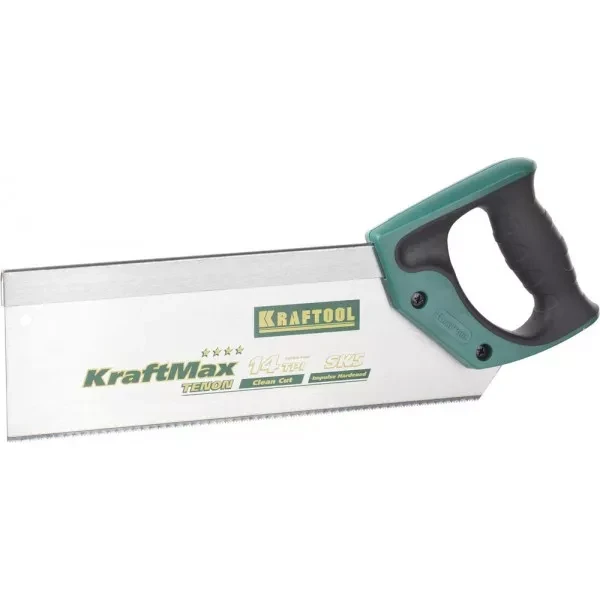 Ножовка с обушком для стусла (пила) KRAFTOOL "KraftMax" TENON, 14 /15 TPI, 300 мм, специальный зуб 15228-30 купить в Надыме