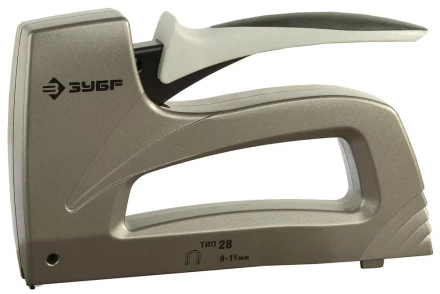 Степлер ЗУБР кабельный цельнометаллический корпус, тип 28, 9-11мм, диаметр кабеля 4,5мм 31579 купить в Надыме