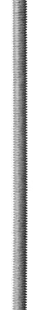 Шпилька ЗУБР резьбовая DIN 975, класс прочности 4.8, оцинкованная,   М16x1000, ТФ0, 1 шт. 4-303350-16-1000 купить в Надыме