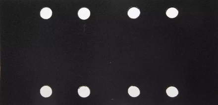 Лист шлиф. универсал. URAGAN "Оптимален для твердых пород дерева" 8 отверстий по линии, для ПШМ, P180, 80х166мм, 50шт 907-22101-180-50 купить в Надыме