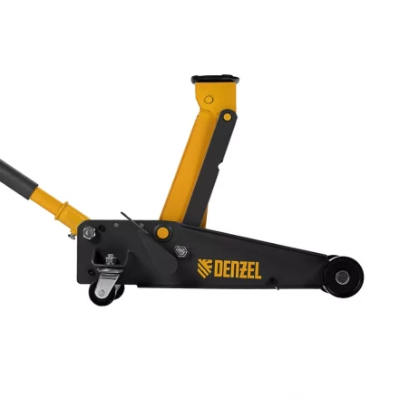 Домкрат гидравлический подкатной 3 т, с фиксатором, быстрый подъем, 135-480 мм, профессиональный Denzel 51138 купить в Надыме