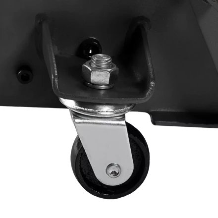 Домкрат гидравлический подкатной 3 т, с фиксатором, быстрый подъем, 135-480 мм, профессиональный Denzel 51138 купить в Надыме