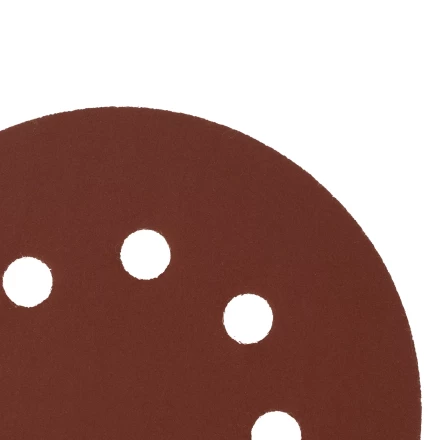 Круг абразивный на ворсовой подложке под "липучку", перфорированный, P 600, 125 мм, 5 шт Сибртех 738167 купить в Надыме