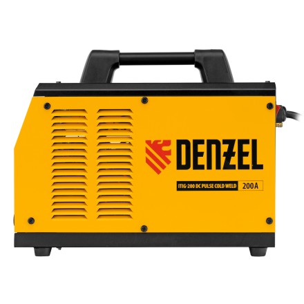 Аппарат инвертор. аргонодуговой сварки ITIG-200 DС Pulse Cold Weld, 200 А, ПВ 60%// Denzel 94329 купить в Надыме
