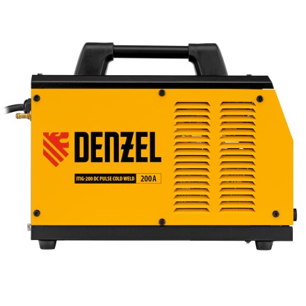 Аппарат инвертор. аргонодуговой сварки ITIG-200 DС Pulse Cold Weld, 200 А, ПВ 60%// Denzel 94329 купить в Надыме
