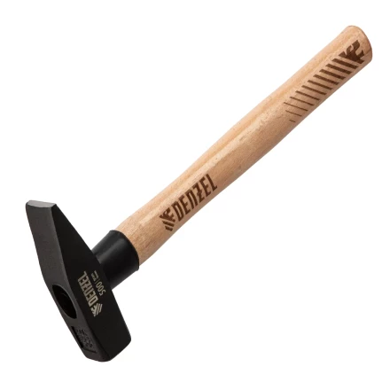 Молоток слесарный, 500 г Denzel, кованый квадратный боек, буковая рукоятка, 10429 купить в Надыме