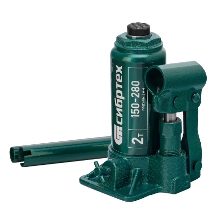 Домкрат гидравлический бутылочный Сибртех 50800, 2 т, 150-280 мм купить в Надыме