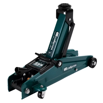 Домкрат гидравлический подкатной Сибртех 50838, 3 т, 135-400 мм купить в Надыме