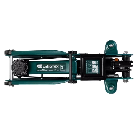 Домкрат гидравлический подкатной Сибртех 50838, 3 т, 135-400 мм купить в Надыме