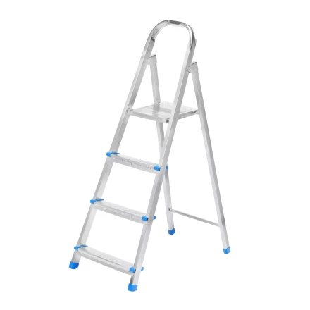 Стремянка Сибртех 97836, 4 ступени, стальная, оцинкованная купить в Надыме
