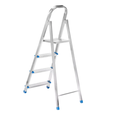 Стремянка Сибртех 97836, 4 ступени, стальная, оцинкованная купить в Надыме