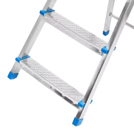 Стремянка Сибртех 97836, 4 ступени, стальная, оцинкованная купить в Надыме