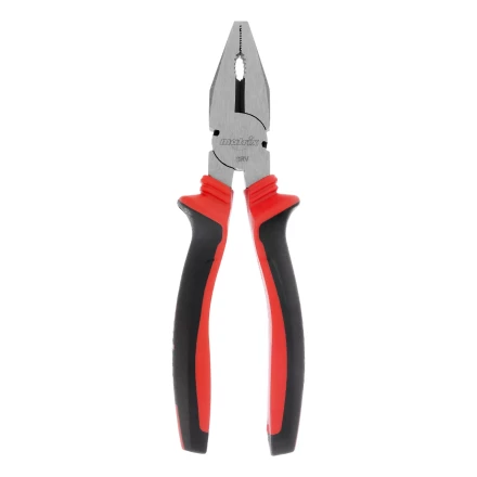 Плоскогубцы комбинированные Matrix, 200 мм, хром-ванадий, двухкомпонентные рукоятки, 17092 купить в Надыме