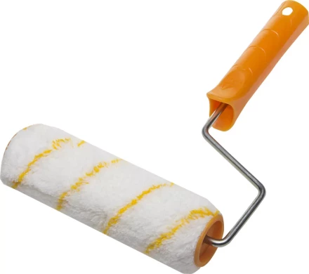 Валик GIRPAINT ПОЛИАКРИЛ малярный в сборе, ворс 10мм, бюгель 6мм, 30х150мм, STAYER Master 0315-15 купить в Надыме