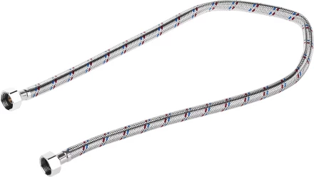 Подводка гибкая ЗУБР для воды, оплетка из нержавеющей стали, г/г 1/2" - 0,8м 51005-G/G-080 купить в Надыме