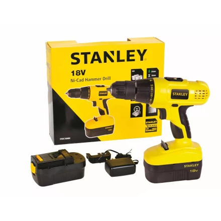 Дрель аккумуляторная Stanley STDC18HBK в кейсе купить в Надыме