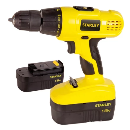 Дрель аккумуляторная Stanley STDC18HBK в кейсе купить в Надыме