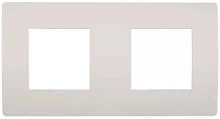 Панель СВЕТОЗАР накладная горизонтальная, 2 гнезда SV-55210-2 купить в Надыме