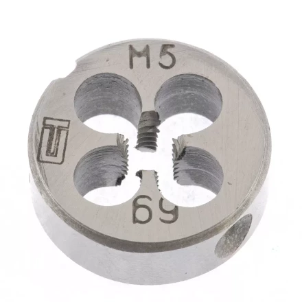 Плашка М5 х 0,5 мм СИБРТЕХ 77010 купить в Надыме