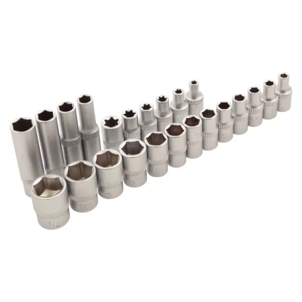 Набор инструментов 56 предметов, CrV, 1/4" Сибртех 13525 купить в Надыме