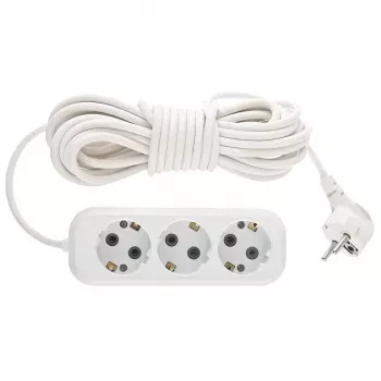Удлинитель бытовой серия УХз-10-307, с заземлением, 7м, 3 роз., 10А Stern 95768 купить в Надыме