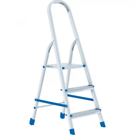 Стремянка 3 ступени алюминиевая СИБРТЕХ 97713 купить в Надыме