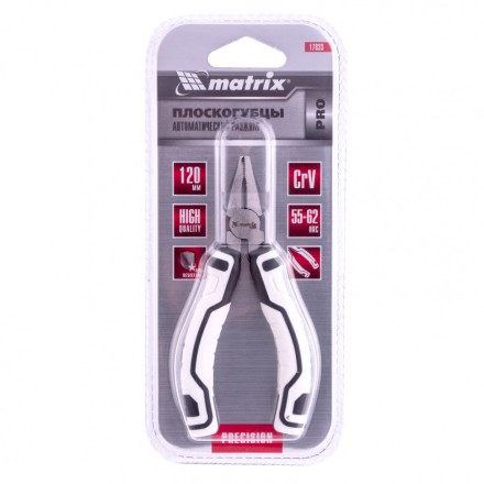 Плоскогубцы Mini 120 мм авторазжим Pro Matrix 17833 купить в Надыме