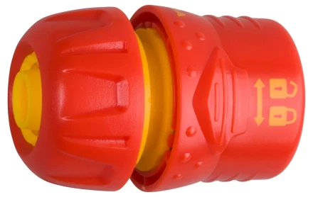 Соединитель GRINDA пластмассовый с запирающим механизмом, 1/2" 8-426327 купить в Надыме