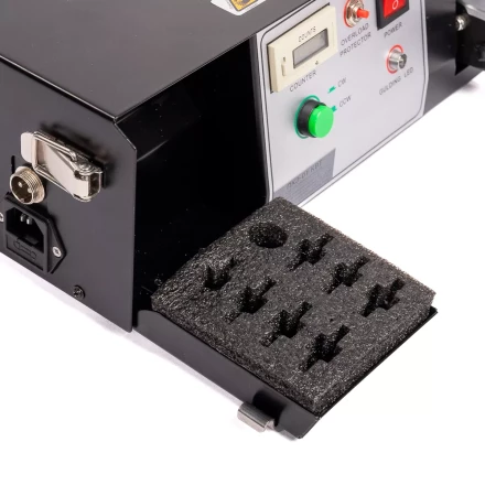 Пресс-клещи электрические КВТ ПКЭ-01 для опрессовки наконечников и разъемов матрицами МПК (87730) купить в Надыме