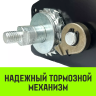 Лебедка ручная барабанная с тормозом HITCH HWB 500 500 кг лента 10 м (SZ073181) купить в Надыме
