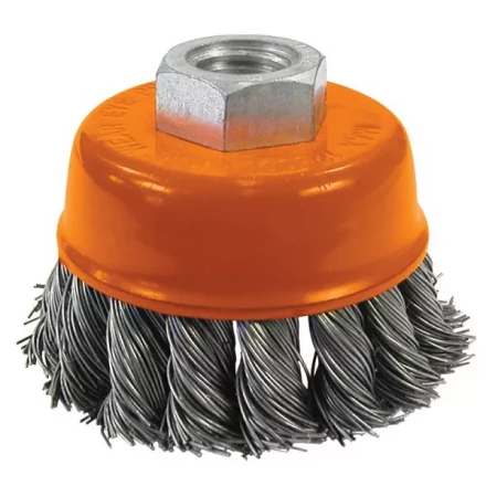 Щетка чашечная для шлифмашин сталь 65мм M14 S-T Кратон 1 11 02 001 купить в Надыме