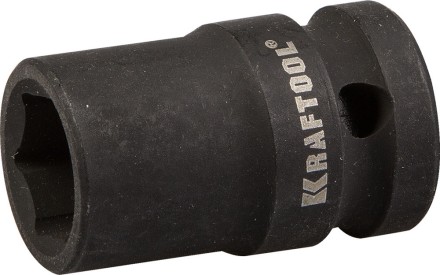 Торцовая головка KRAFTOOL &quot;INDUSTRIE QUALITAT&quot; ударная (1/2&quot;), FLANK, Cr-Mo, фосфатированная, 13 мм 27940-13_z01 купить в Надыме