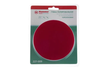 Круг полировальный HAMMER 125 мм (227-009) 1 шт. купить в Надыме