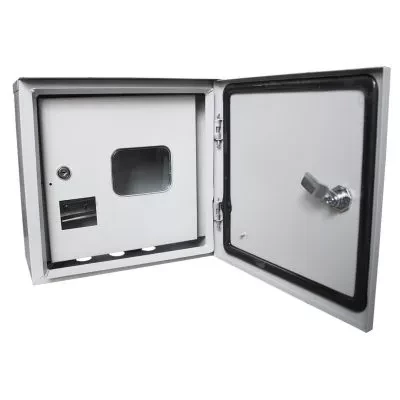 Щит учетно-распределительный навесной ЩУ 1/1-2-6 IP54 (310x310x160) 2-х дверный RUCELF купить в Надыме