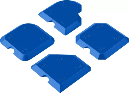 ЗУБР НШГ-16 набор специальных шпателей для формирования швов герметика (1015-H4) купить в Надыме