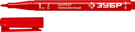 ЗУБР МП-100 красный, 1 мм перманентный маркер (06320-3) купить в Надыме