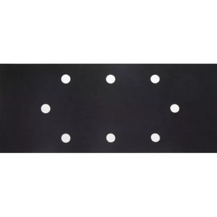 Лист шлиф. универсал. URAGAN "Оптимален для твердых пород дерева" 8 отверстий по линии, для ПШМ, P180, 93х230мм, 50шт 907-22102-180-50 купить в Надыме