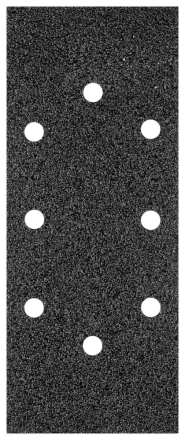 Лист шлиф. универсал. URAGAN "Оптимален для мягких пород дерева" 8 отверстий по линии, для ПШМ, P40, 93х230мм, 10шт 907-22102-040-10 купить в Надыме