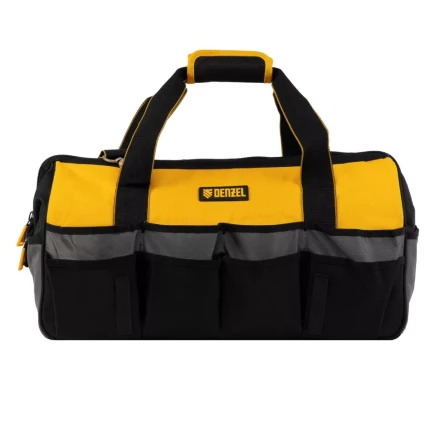 Сумка для инструмента, 500х245х300 мм, 20 карман.,съемный органайз. 10 карман.,наплеч. рем.// Denzel 90293 купить в Надыме
