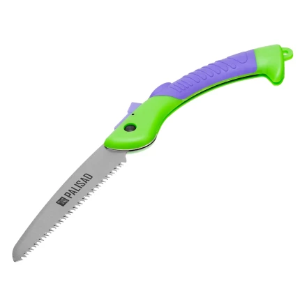 Пила садовая складная Palisad 604145, 150 мм рабочая часть, пластиковая обрезиненная рукоятка купить в Надыме