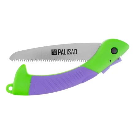 Пила садовая складная Palisad 604145, 150 мм рабочая часть, пластиковая обрезиненная рукоятка купить в Надыме