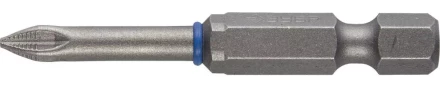 Биты ЗУБР "ЭКСПЕРТ" торсионные кованые, обточенные, хромомолибденовая сталь, тип хвостовика E 1/4", PH1, 50мм, 2шт 26011-1-50-2 купить в Надыме
