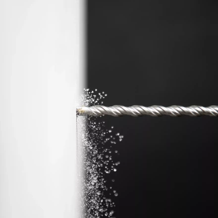 Бур по бетону Denzel ,6 x 260 мм, двойная спираль, три пылеотводящие кромки, 705008 купить в Надыме