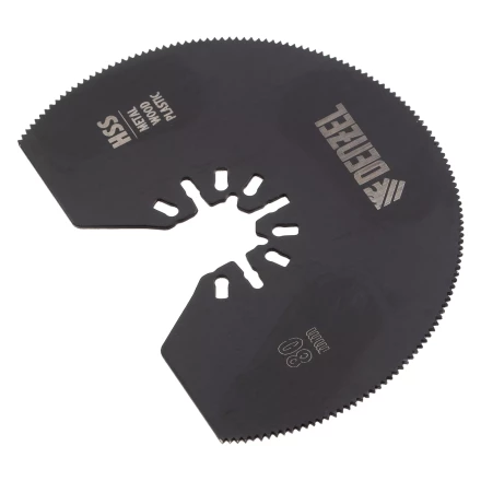 Насадка для МФИ отрезная полукруг Denzel 782301, HSS, по металлу и дереву, 80 мм х 1,2 мм, мелкий зуб купить в Надыме