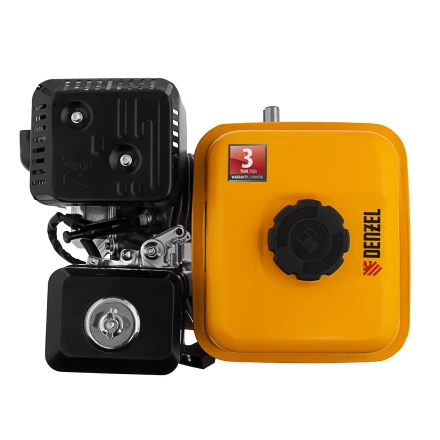 Двигатель бензиновый Denzel RX-17K, 7 л.с., 212 см3, горизонтальный вал шпонка 19 мм 95101 купить в Надыме