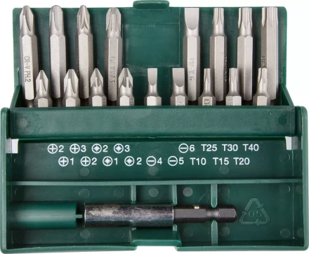 Набор бит "EXPERT", KRAFTOOL 26131-H18, с магнитным адаптером в бит-боксе, 18 предметов 26131-H18 купить в Надыме